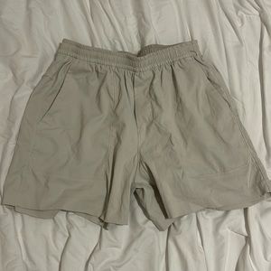 Lululemon Bowline Short 5" Stretch Ripstop Bone Medium